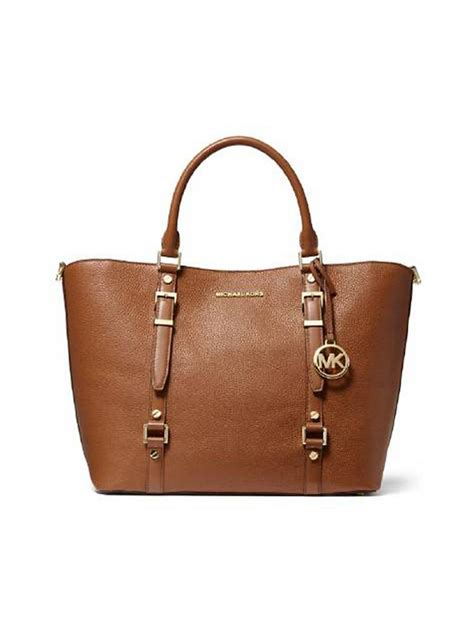 michael kors ledertasche bedford cognac leder tasche|Michael Kors handtaschen damen.